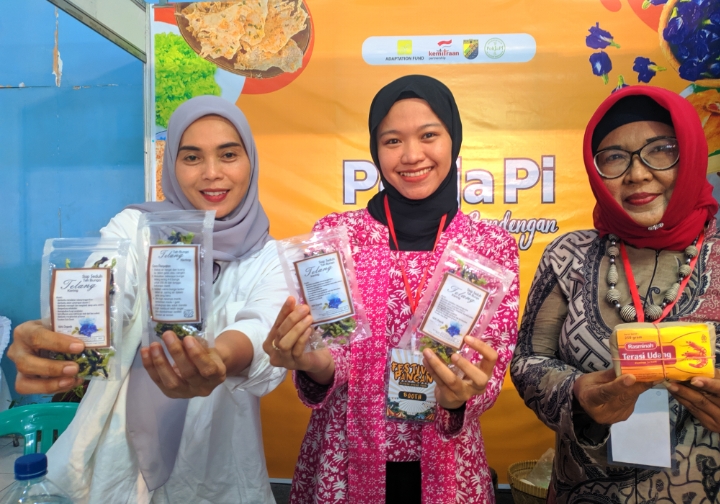 Teh Bunga Telang, Jadi Salah Satu Produk Unggulan Lokal di Kota Pekalongan 