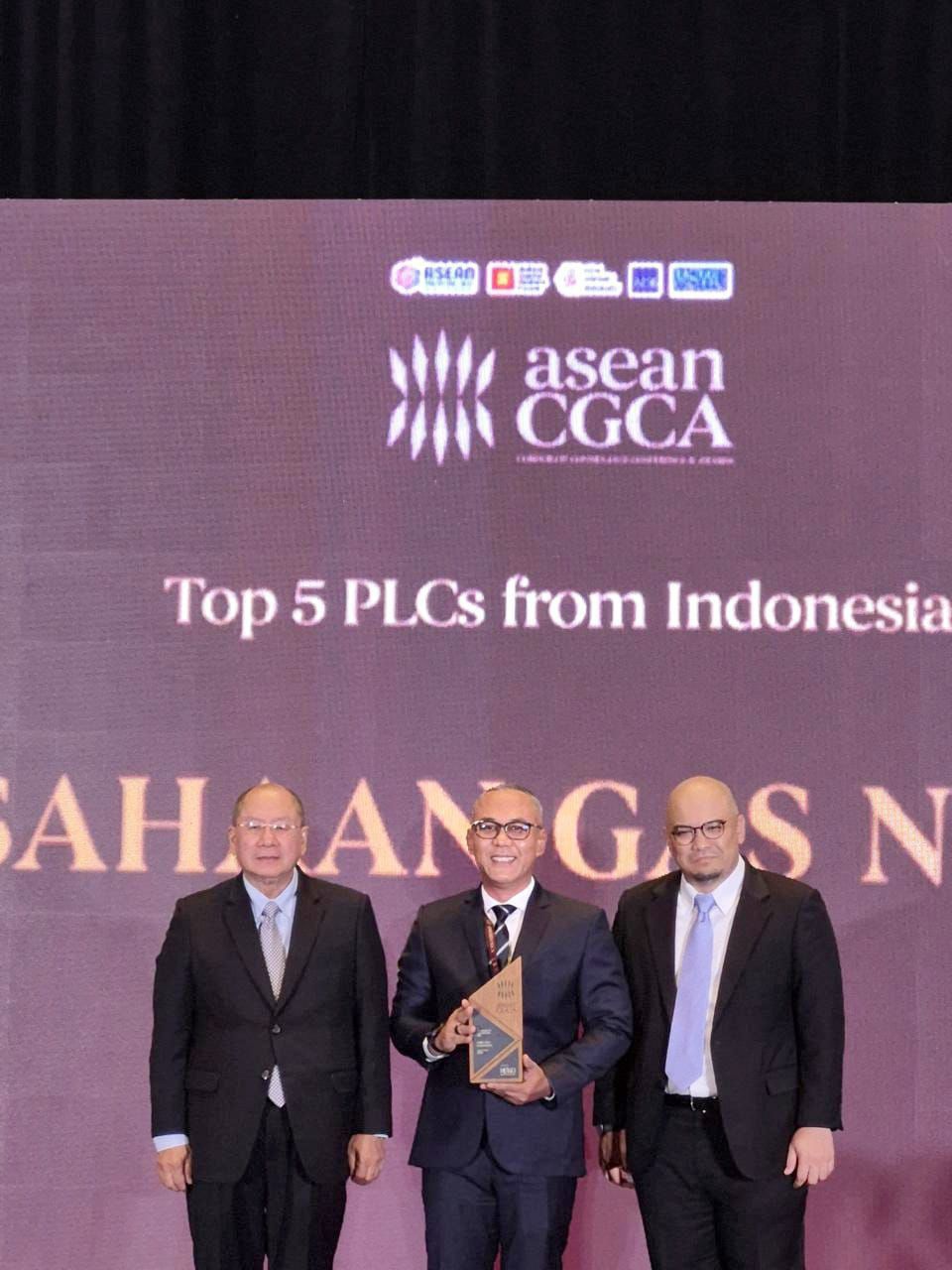 PGN Raih ASEAN CGCA 2025, Masuk 50 Jajaran Perusahaan Terbuka Penerapan GCG Terbaik Se-Asia Tenggara