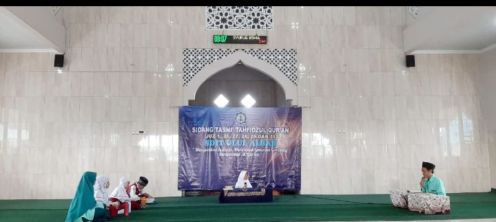 Senandung Syahdu Para Penghafal Qur'an di Kegiatan Tasmi' SDIT Ulul Albab 