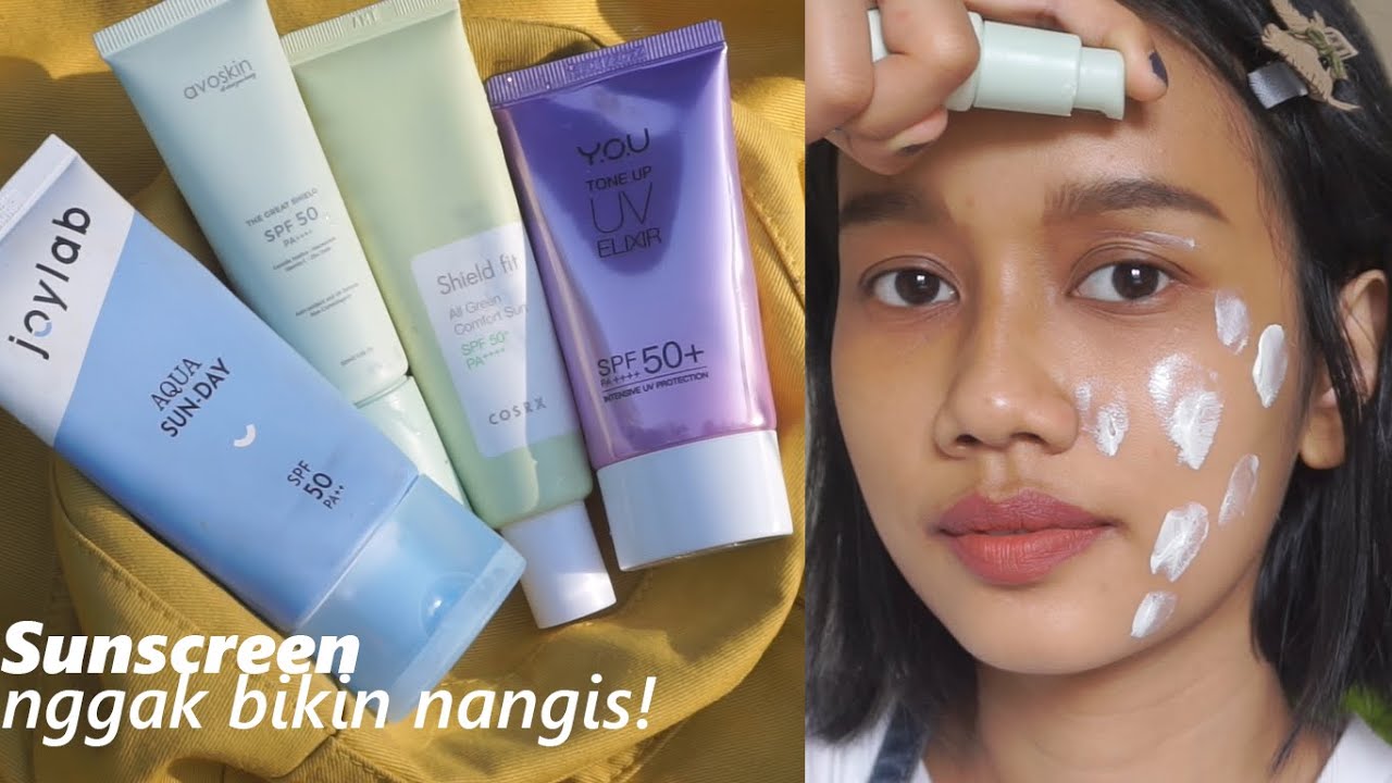 4 Rekomendasi Sunscreen yang Tidak Terasa Perih di Mata! Mulai 30 Ribuan Aja