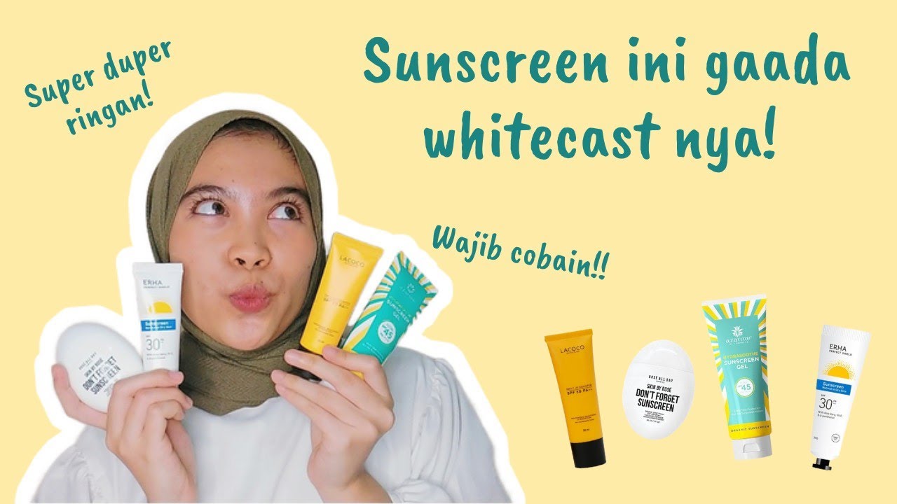Anti Abu-Abu! Sunscreen Anti Bikin Whitecast di Indomaret ini Ga Bikin Wajah Kusam, Tahan Minyak Bebas Kilap