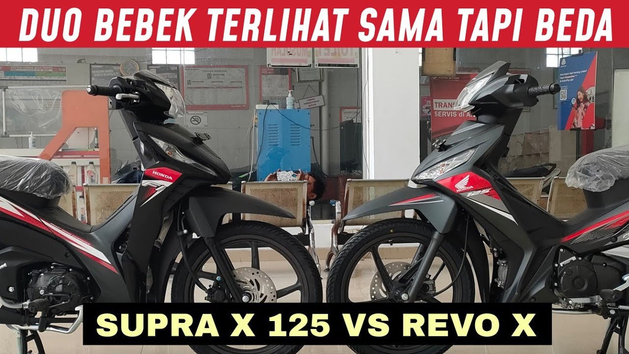 Komparasi Motor: Pertarungan Motor Bebek  Honda, 4 Perbedaan Supra X 125 FI vs Revo X 2024, Mana yang Lebih Ba