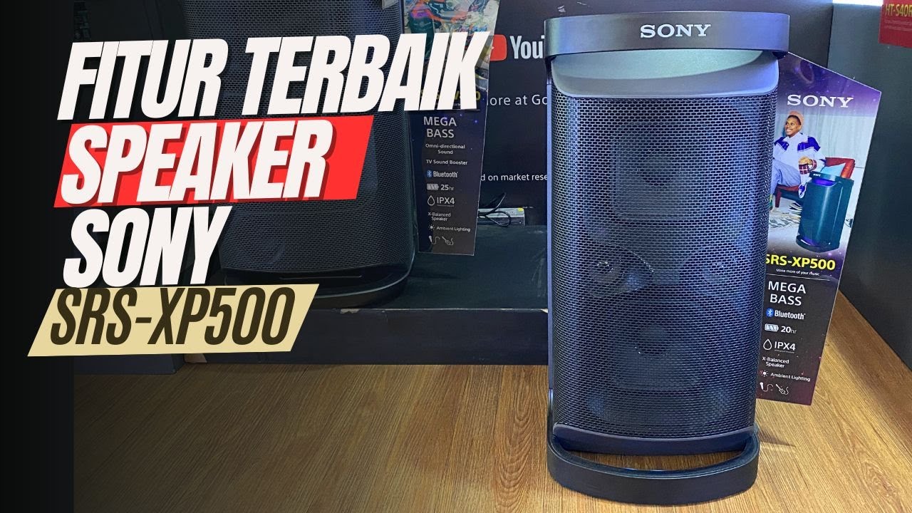 Upgrade Pengalaman Audio dengan 4 Speaker Bluetooth Sony Terbaik 2024, Dijamin Suara Jernih dan Bass Mantap 