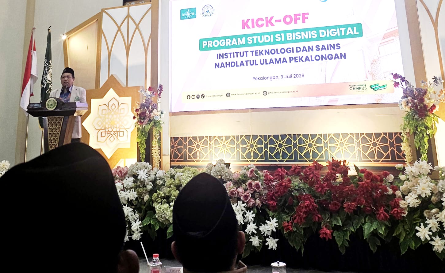 Kick Off & Soft Launching Program Studi Baru, ITSNU Pekalongan Perkuat Komitmen Cetak SDM Unggul Berdaya Saing