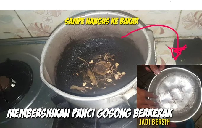 Bingung Bagaimana Cara Menghilangkan Bekas Gosong di Panci? Padahal Bisa Pakai 5 Bahan Ini!