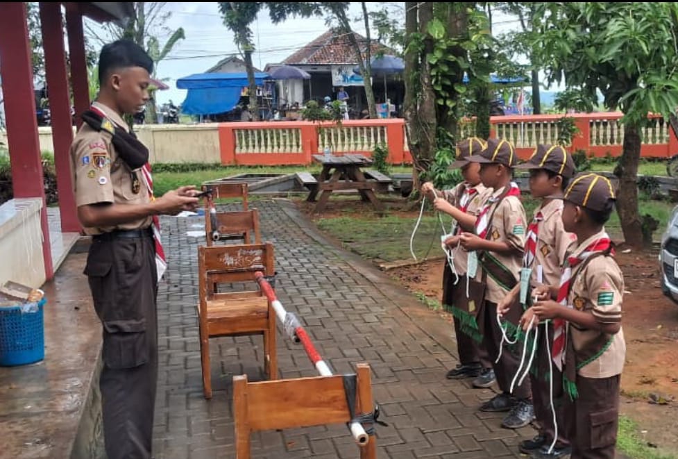 Hujan Tak Surutkan Semangat, Pesta Siaga Kwarran Kesesi Tetap Ramai dan Kompetitif