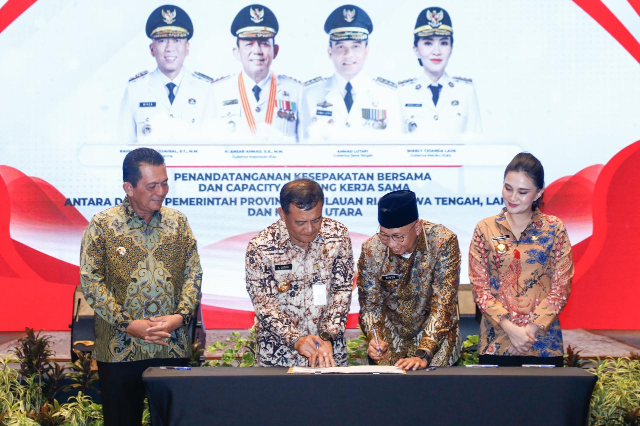 Pemprov Jateng Jalin Kerja Sama Ekonomi dengan 3 Provinsi, Nilainya Capai Rp2,1 triliun