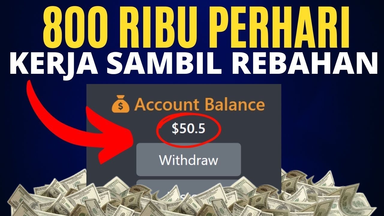 Cara Mencari Uang Lewat HP, Dapat Rp800 Ribu per Hari Kerja Sambil Rebahan, Yakin Gak Mau?