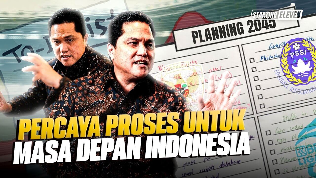 Rencana Besar Erick Thohir untuk Masa Depan Sepak Bola Indonesia dalam 20 Tahun Mendatang, Ternyata…