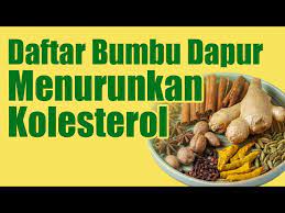 Ini Dia 6 Resep Bumbu Dapur Penurun Kolesterol dan Asam Urat Tinggi, Ampuh Turunkan Kolesterol Secara Alami