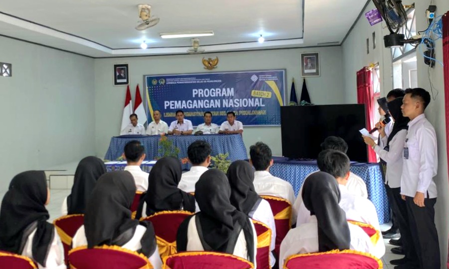 Lapas Pekalongan Gelar Pembukaan Pemagangan Nasional Kemnaker Batch 2