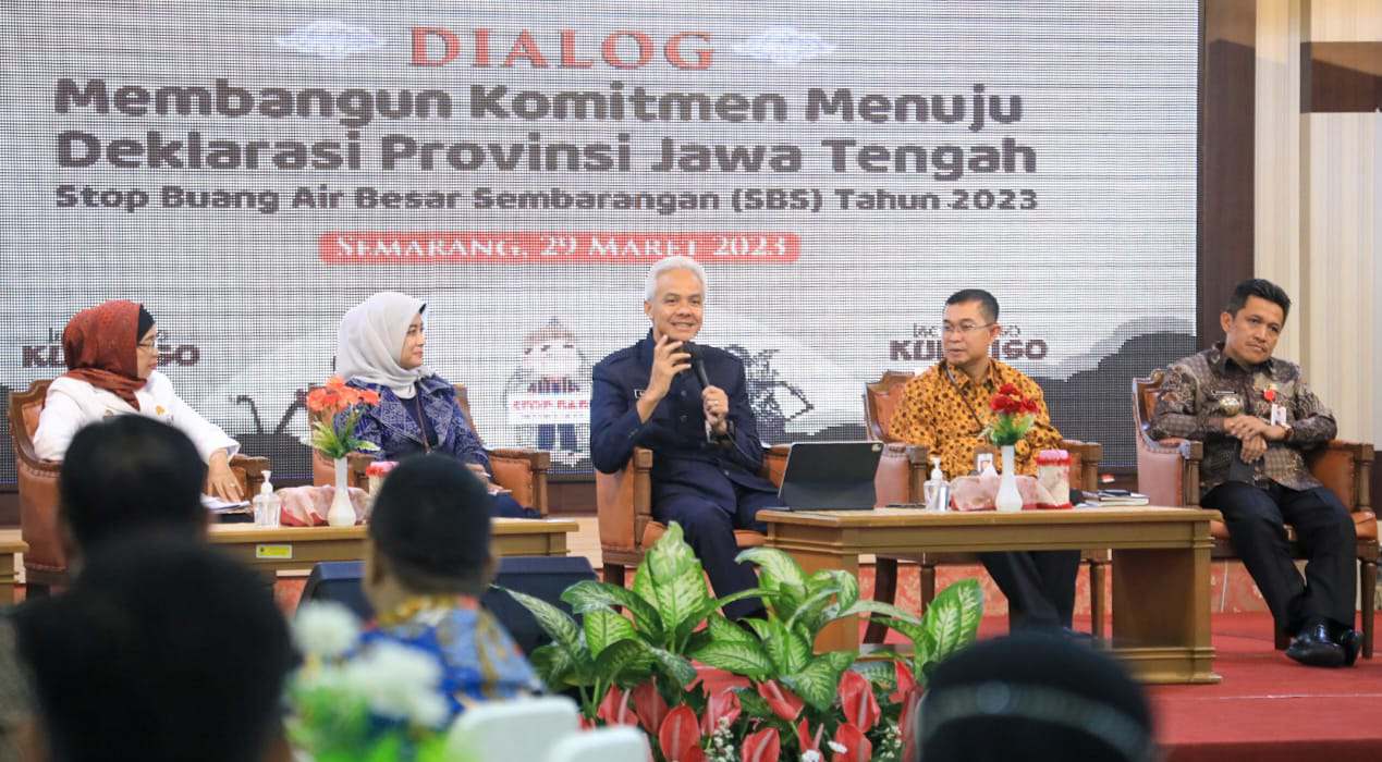 92 Persen Desa/Kelurahan di Jateng Telah Bebas BABS, Komitmen Ganjar Diapreasiasi Kemenkes