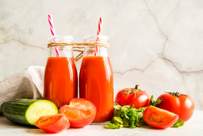 Berat Badan Turun dalam 1 Minggu, Ini Dia Minuman Diet Alami dari Jus Timun dan Tomat yang Ga Bikin Mual 