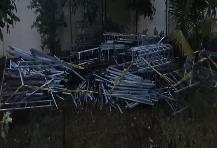 Polisi Amankan Pencuri Properti Panggung di Bojong Pekalongan