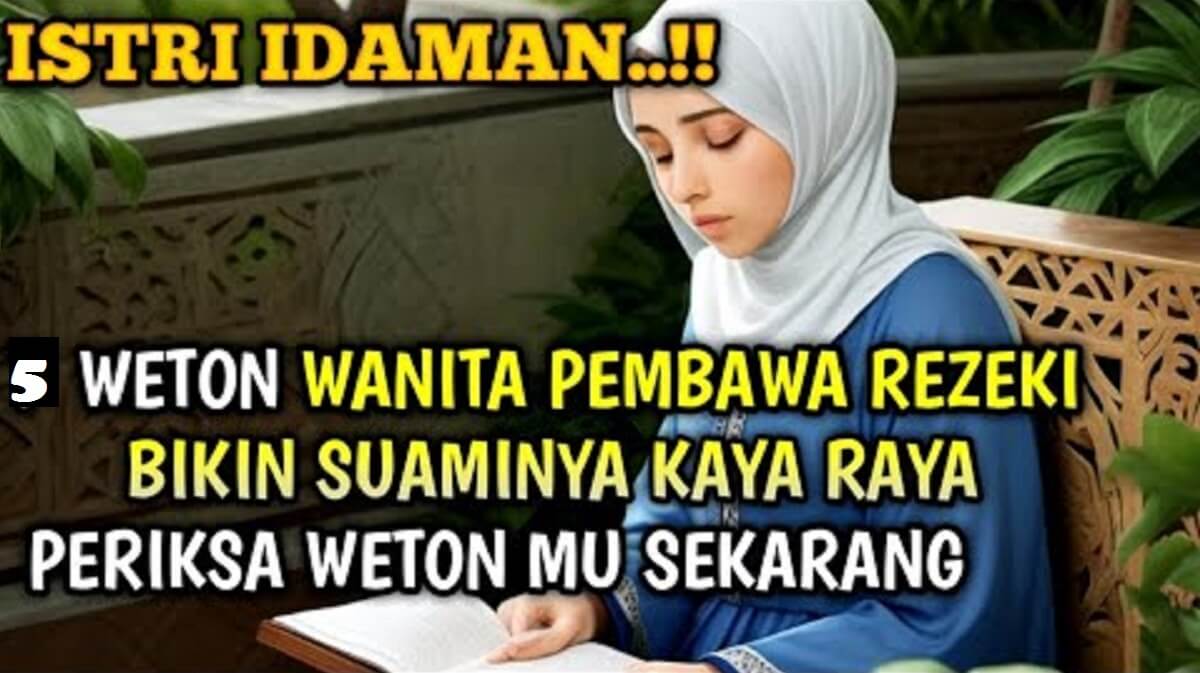 Kenali dan Pahami! Primbon Jawa: 5 Weton Wanita Ini Menjadikan Suami Sukses, Benarkah? Simak Penyebabnya