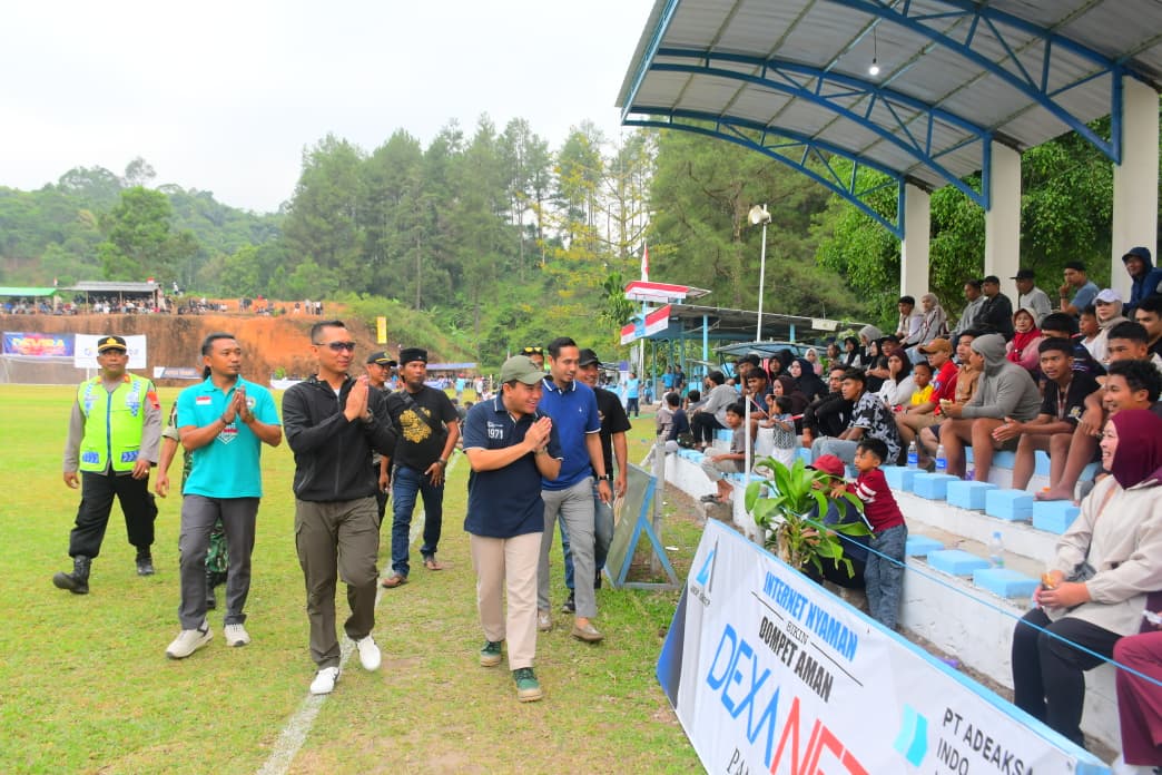 Wabup Sukirman Hadiri Danramil Cup Paninggaran ke-11, Dorong Lahirnya Talenta Sepak Bola Muda