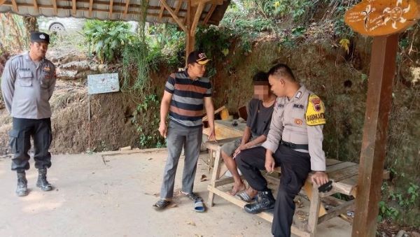 ODGJ Mengamuk di Rumah Warga di Lemahabang Pekalongan, Diamankan Polisi 