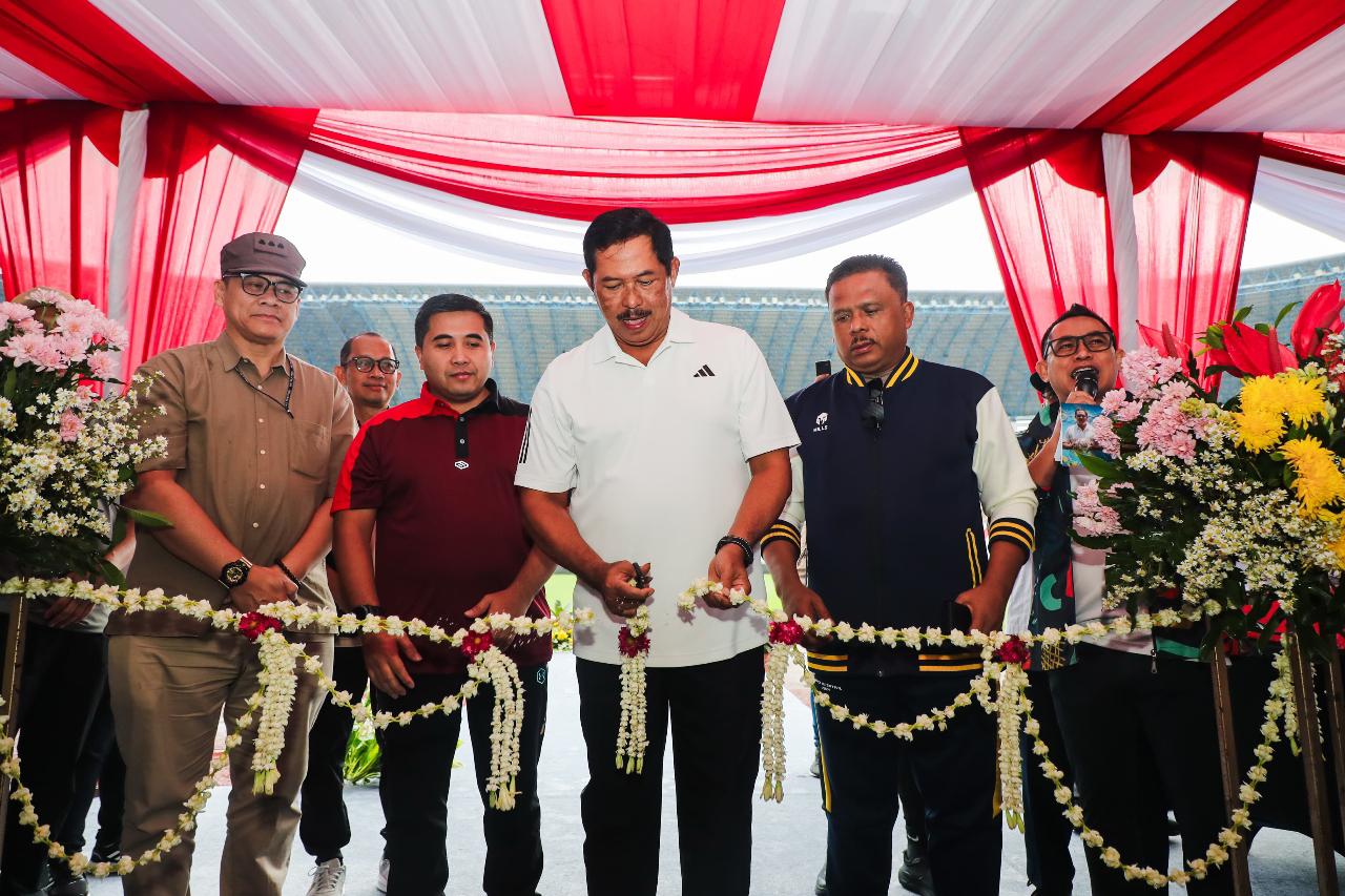 Diresmikan Pj Gubernur Jateng, Stadion Jatidiri Kini Dilengkapi VAR