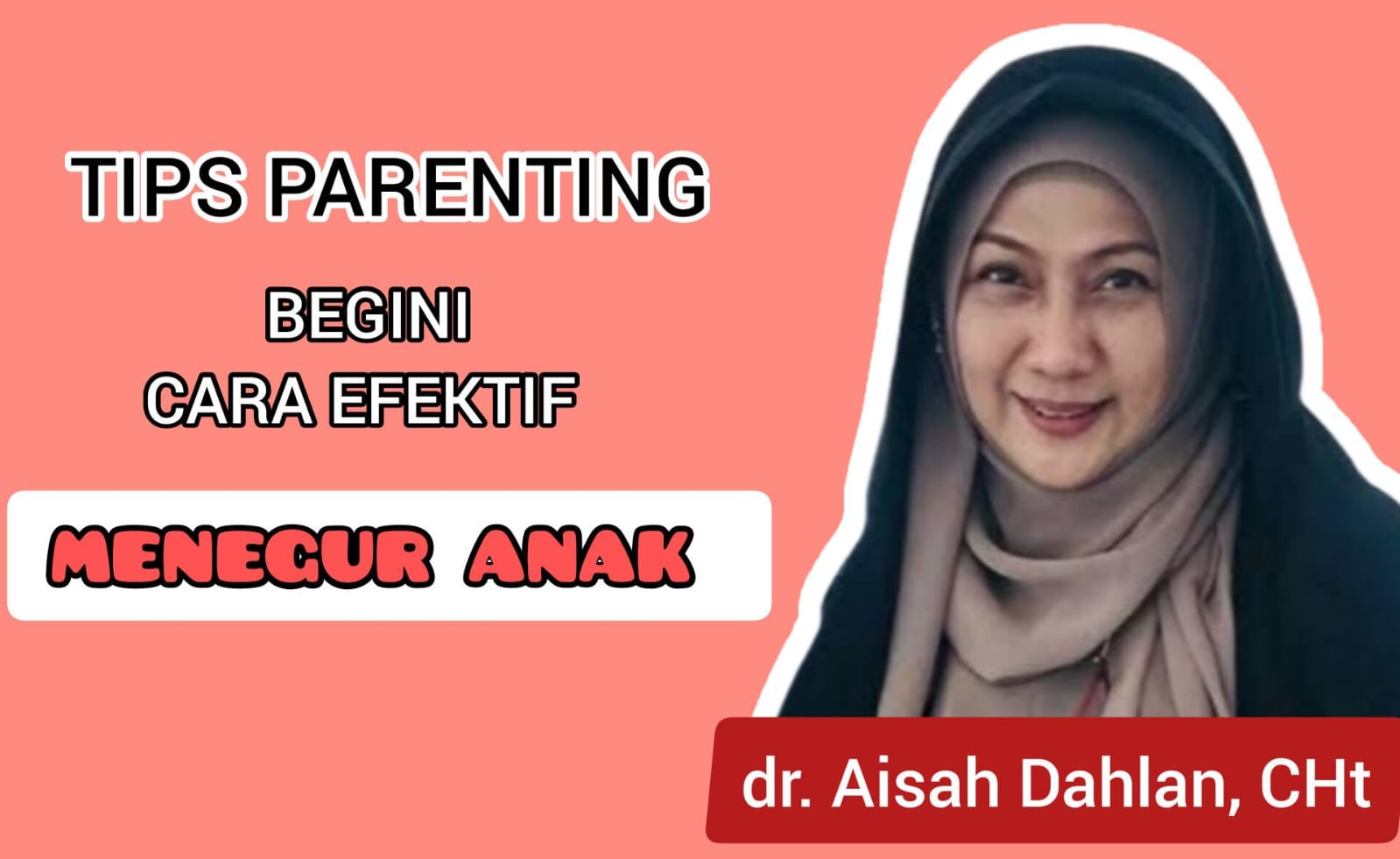 Bagaimana Respon Orang Tua saat Anak Salah? Begini Tips dr Aisah Dahlan tentang Cara Menegur Anak yang Baik