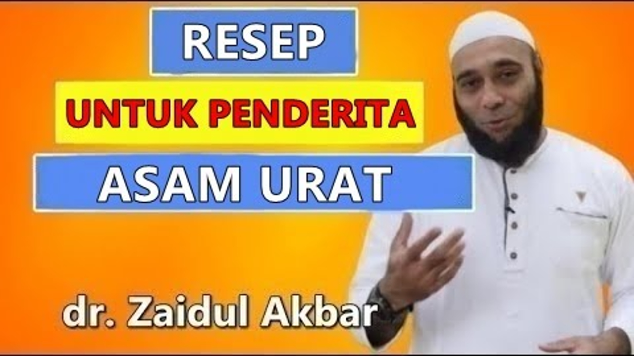 Begini Cara Menyembuhkan Asam Urat Tanpa Obat ala dr. Zaidul Akbar, Cuma Pakai 3 Bahan