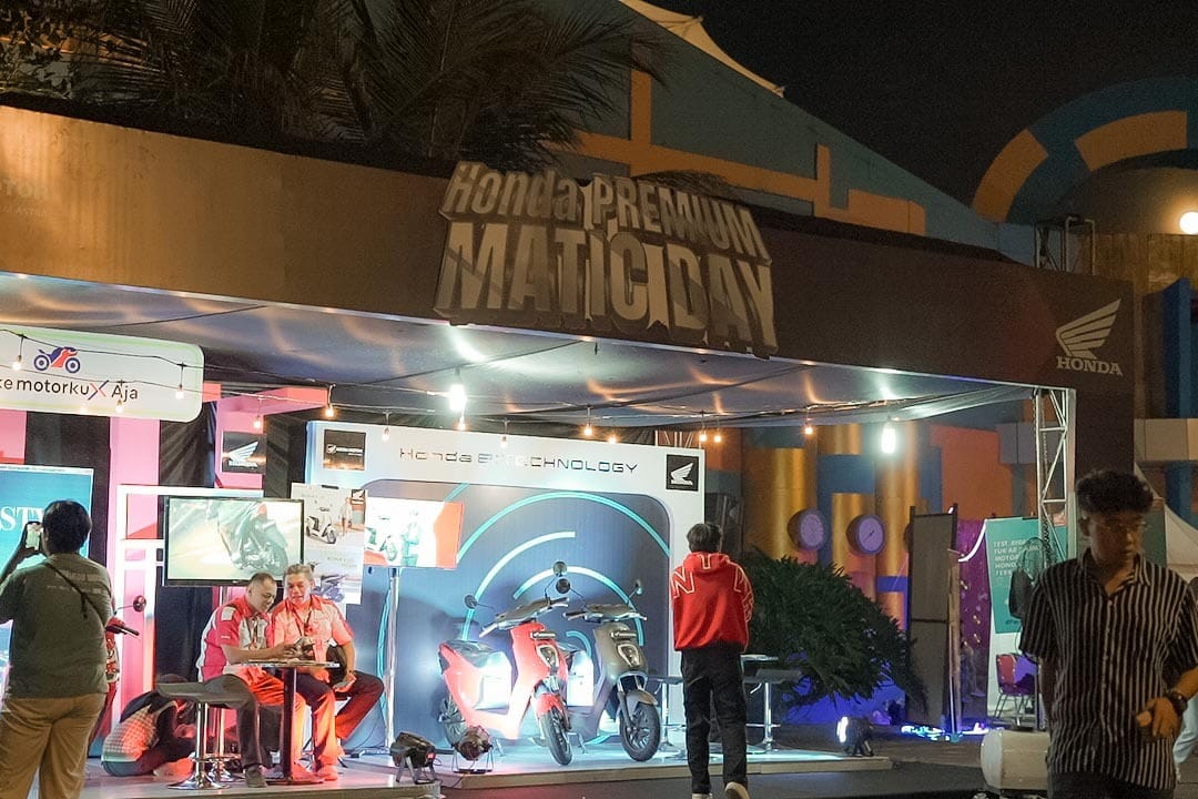 Booth Honda Premium Matic Day jadi Sorotan di Gelaran Saloka Fest