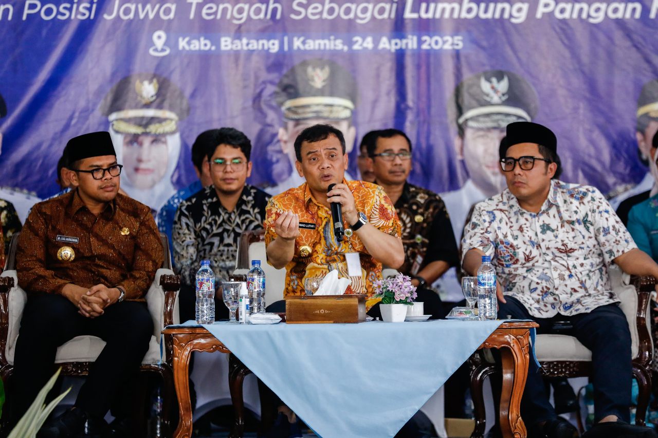 Ahmad Luthfi Minta Anak Muda Jadi Petani Kreatif