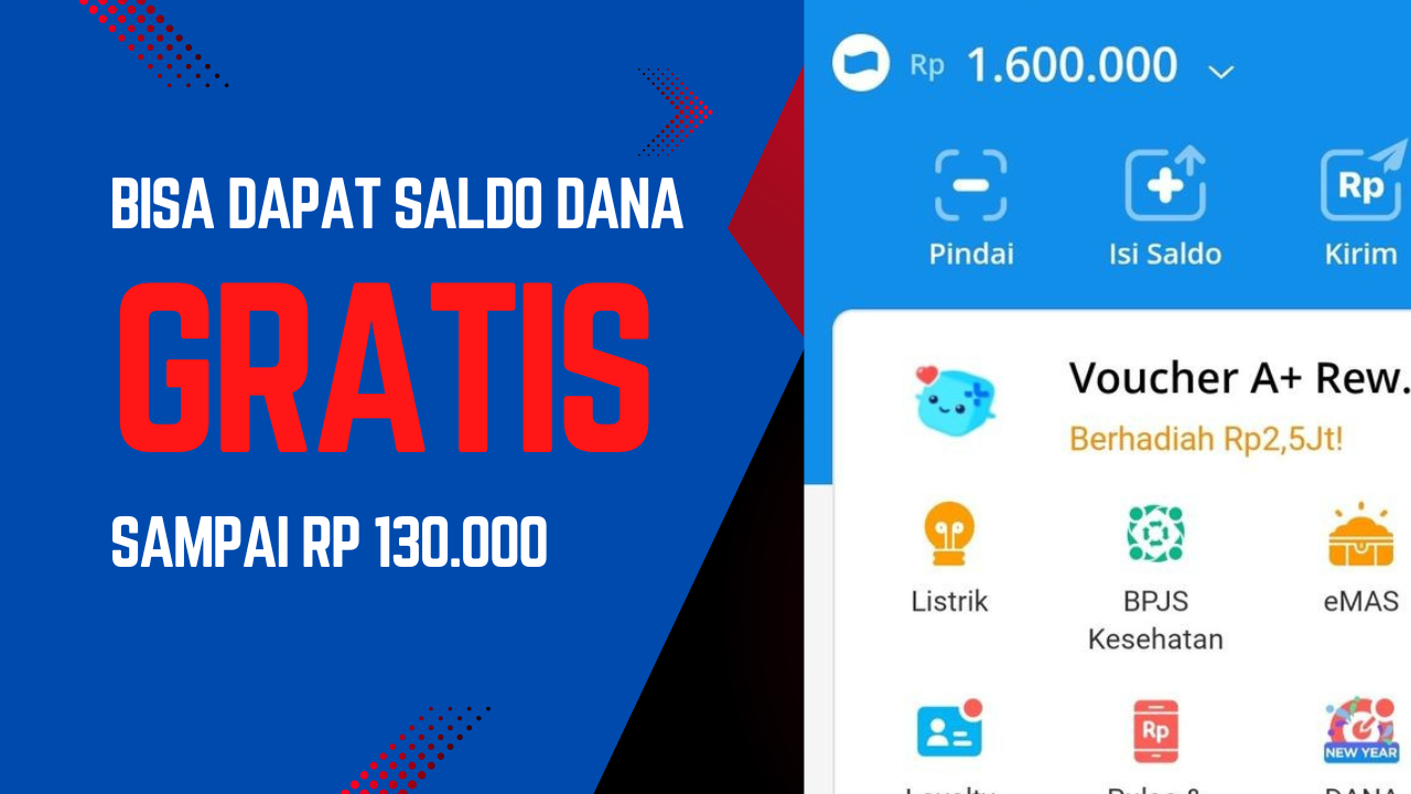 Ternyata Gampang Banget Buat Hasilkan Saldo DANA Gratis Sampai Rp 130.000 Setiap Hariannya, Yuk Cobain