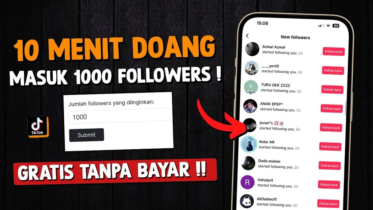 Rahasia Ampuh! Cara Mendapatkan Followers TikTok Gratis Terbaru 2025 Tanpa Aplikasi