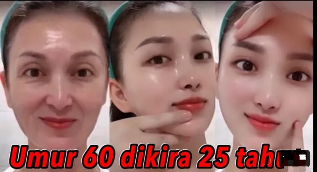 Cara Mengembalikan Wajah yang Terlihat Tua Menjadi Muda Secara Alami, Cuma 4 Langkah Kulit Putih dan Glowing