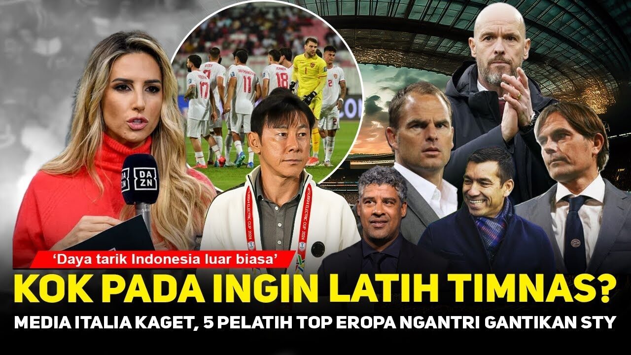 Pelatih Top Eropa Diincar PSSI untuk Gantikan Shin Tae-yong? Ten Hag dan Cocu Masuk Radar, Benarkah?