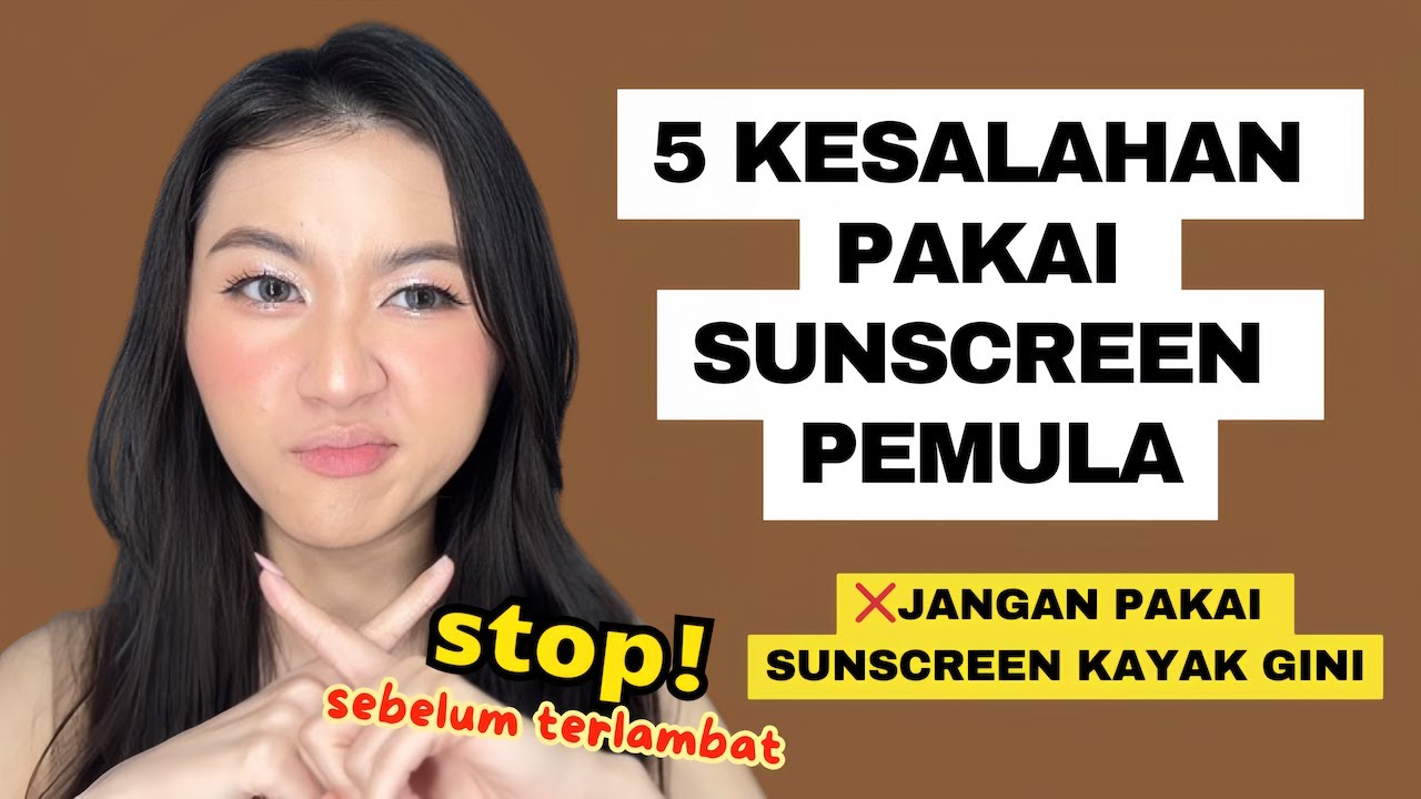 Info Penting! 5 Kesalahan Pakai Sunscreen yang Harus Dihindari karena Bisa Bikin Kulit Kusam Hingga Jerawatan