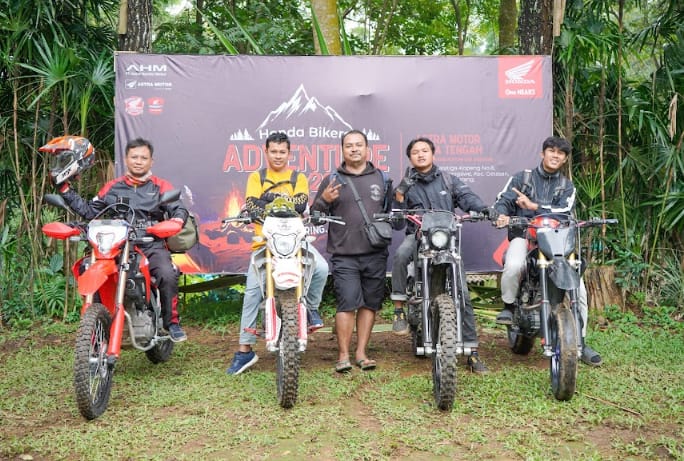 Gayeng Bareng dalam Gelaran Honda Bikers Adventure Camp Jateng