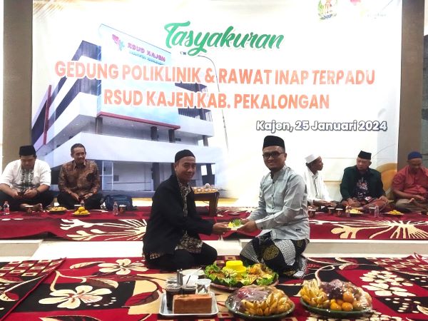 Gedung Poliklinik dan Rawat Inap Terpadu RSUD Kajen Selesai Dibangun, Manajemen Gelar Doa Bersama