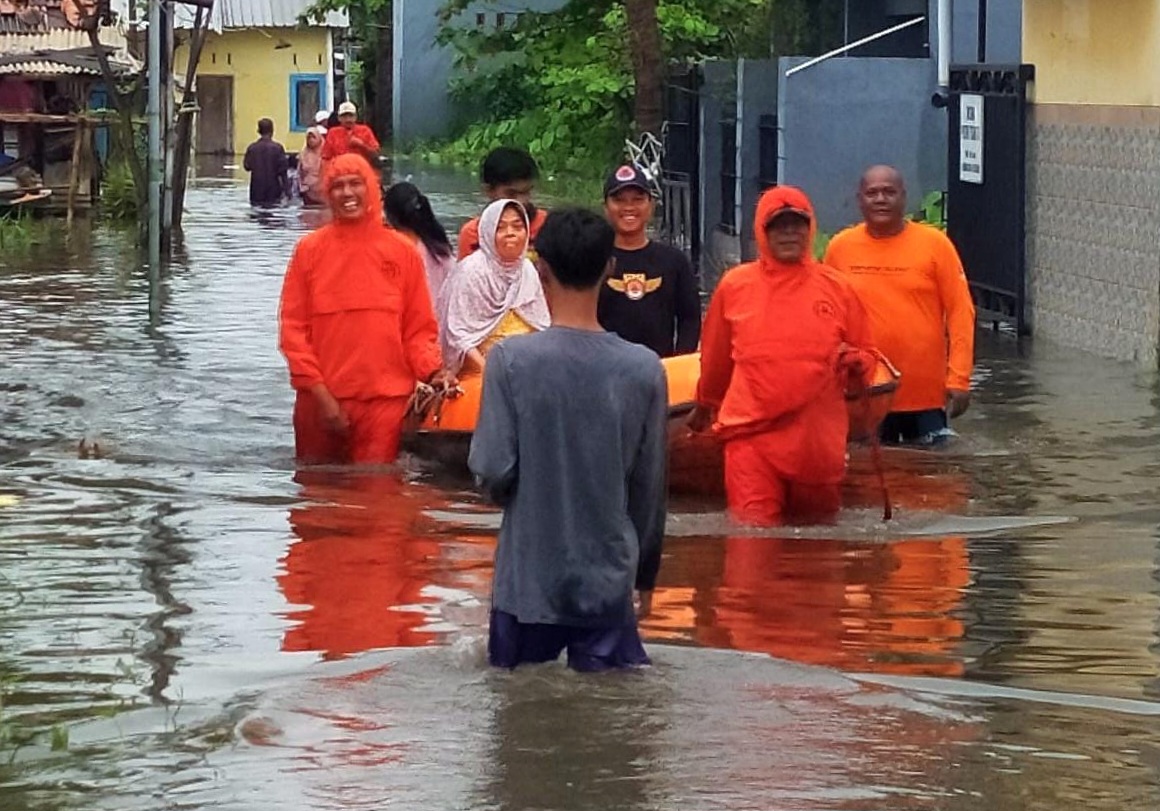 Banjir Kembali Rendam Kota Pekalongan, 53 Warga Mengungsi