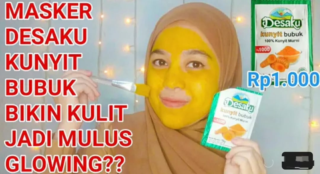 Begini 3 Cara Membuat Masker Kunyit untuk Memutihkan Wajah Dalam Sekali Pakai, Bantu Hilangkan Noda Hitam