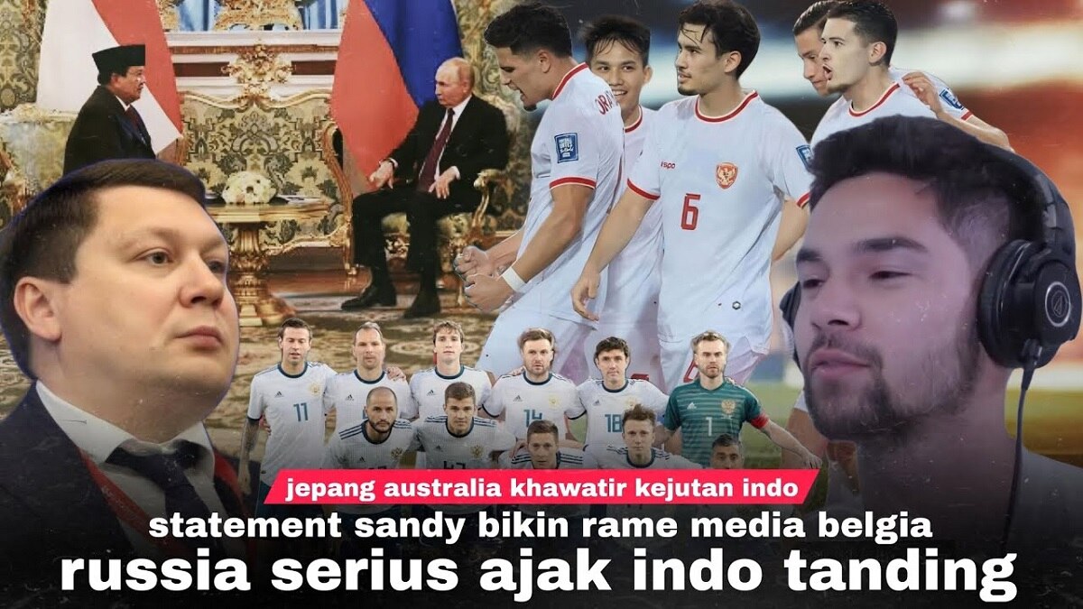 Statement Sandy Bikin Media Belgia Penasaran, Ada Apa? Jepang Khawatir: Timnas Indonesia Diajak Uji Coba Rusia