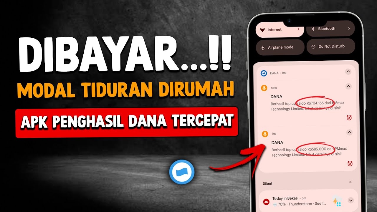 Klaim Saldo DANA Gratis! 3 Aplikasi Penghasil Uang Tercepat 2025 untuk Warga Pekalongan