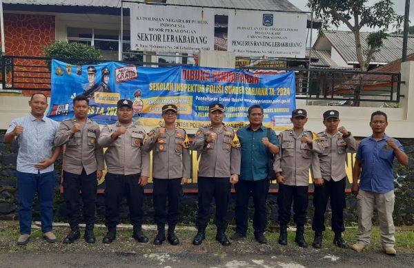 Wakapolres Pekalongan Kompol Kholid Mawardi Kunjungi Polsek Lebakbarang, Ini Pesannya