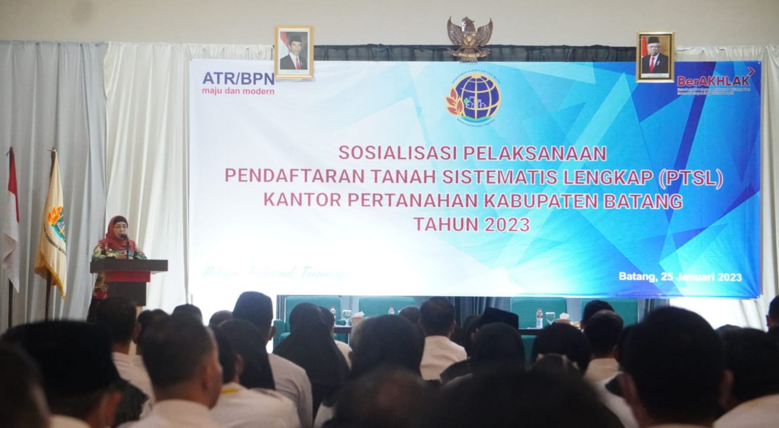 24.900 Bidang Tanah di 24 Desa di Batang Masuk Program PTSL Tahun 2023