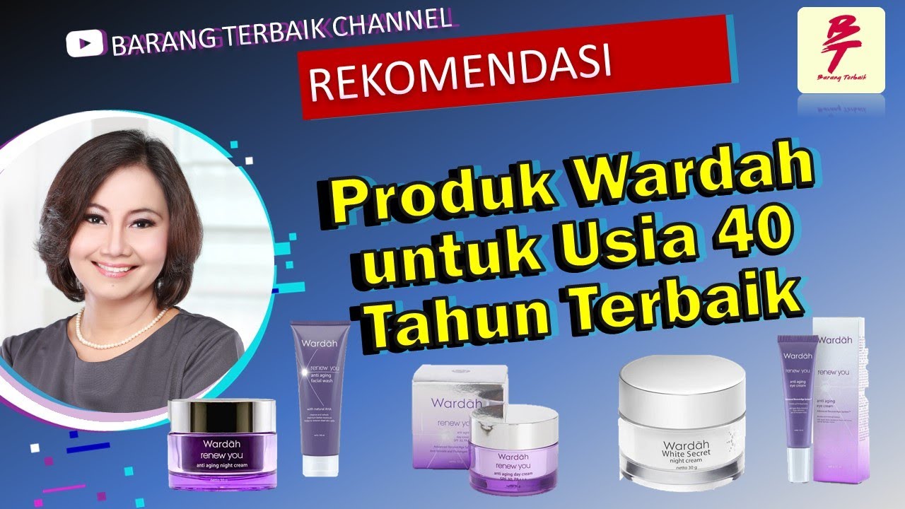 2 Paket Cream Pagi dan Malam Wardah untuk Usia 40 Tahun keatas, Efektif Lawan Tanda Penuaan Kulit