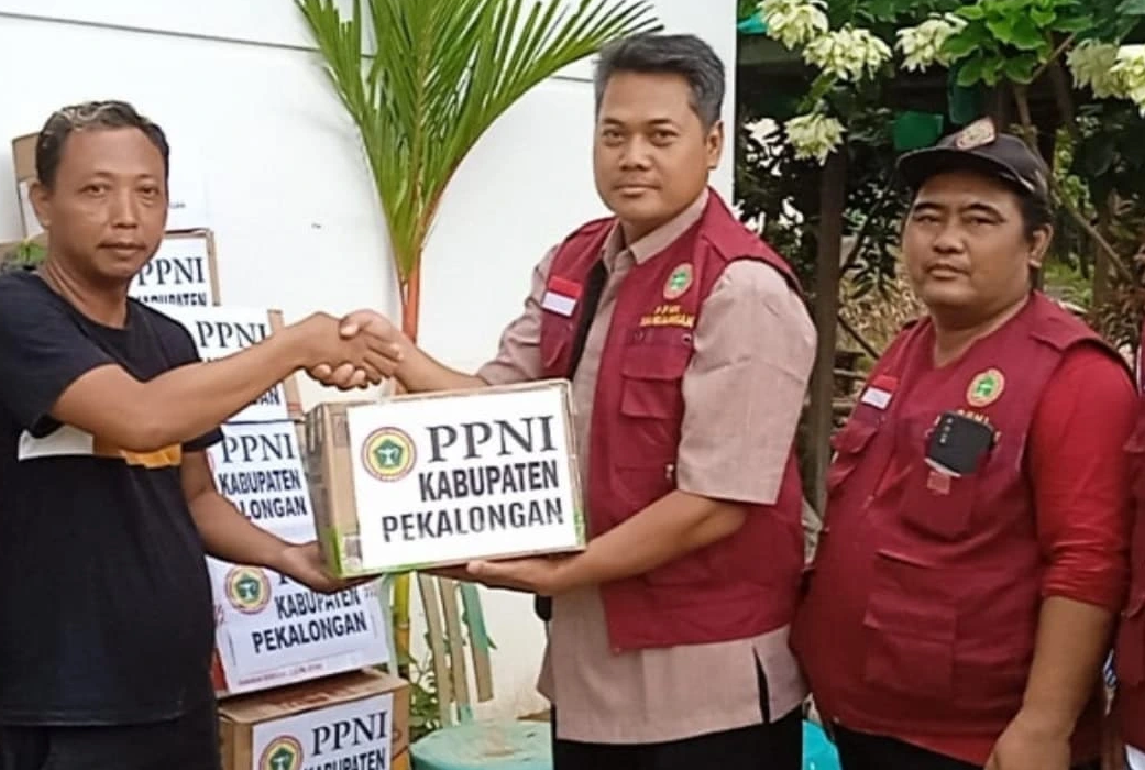 BAPENA PPNI Kabupaten Pekalongan Tinjau Lokasi dan Salurkan Bantuan Kepada Korban Terdampak Bencana Alam