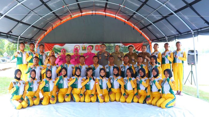 Pembekalan Paskibraka Kabupaten Pekalongan, AKBP Rachmad Tekankan Disiplin dan Kerja Sama Tim