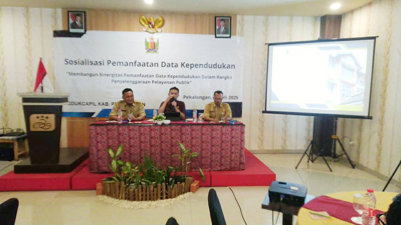 Disdukcapil Kab. Pekalongan Dorong Sinergi Lintas Sektor Melalui Sosialisasi Pemanfaatan Data Kependudukan