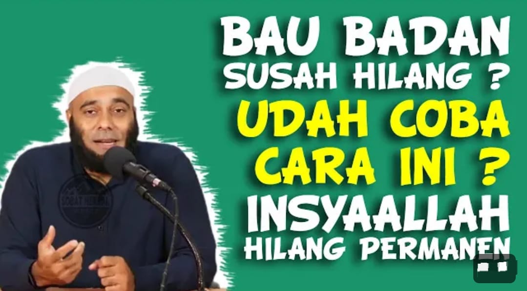 3 Jamu Penghilang Bau Badan Permanen dan Keringat Berlebih, Cuma Pakai Bahan Alami Bisa Bikin Sendiri di Rumah