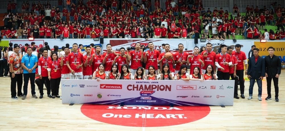 Tim Basket SMA Pelita Nusantara Kasih Surakarta, Juara 1 Honda DBL with Kopi Good Day Central Java Series 2025