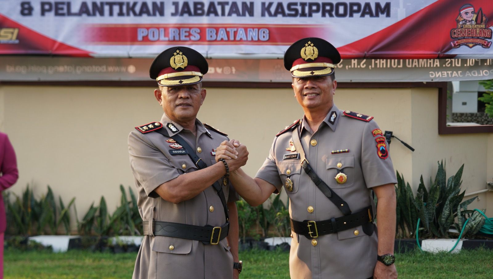 Kompol Hartono Resmi Jabat Wakapolres Batang Gantikan AKBP Raharja 