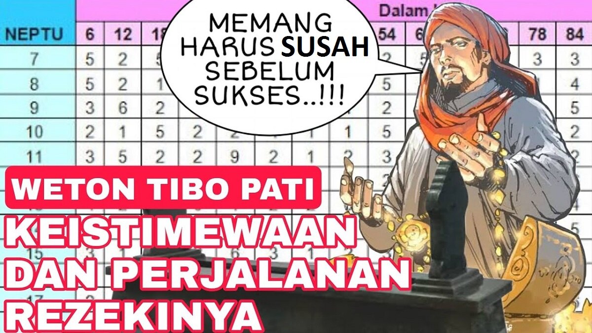 Primbon Jawa: Inilah 2 Weton Tibo Pati yang Rezekinya Tak Akan terputus Meskipun Sering Mengalami Cobaan Hidup