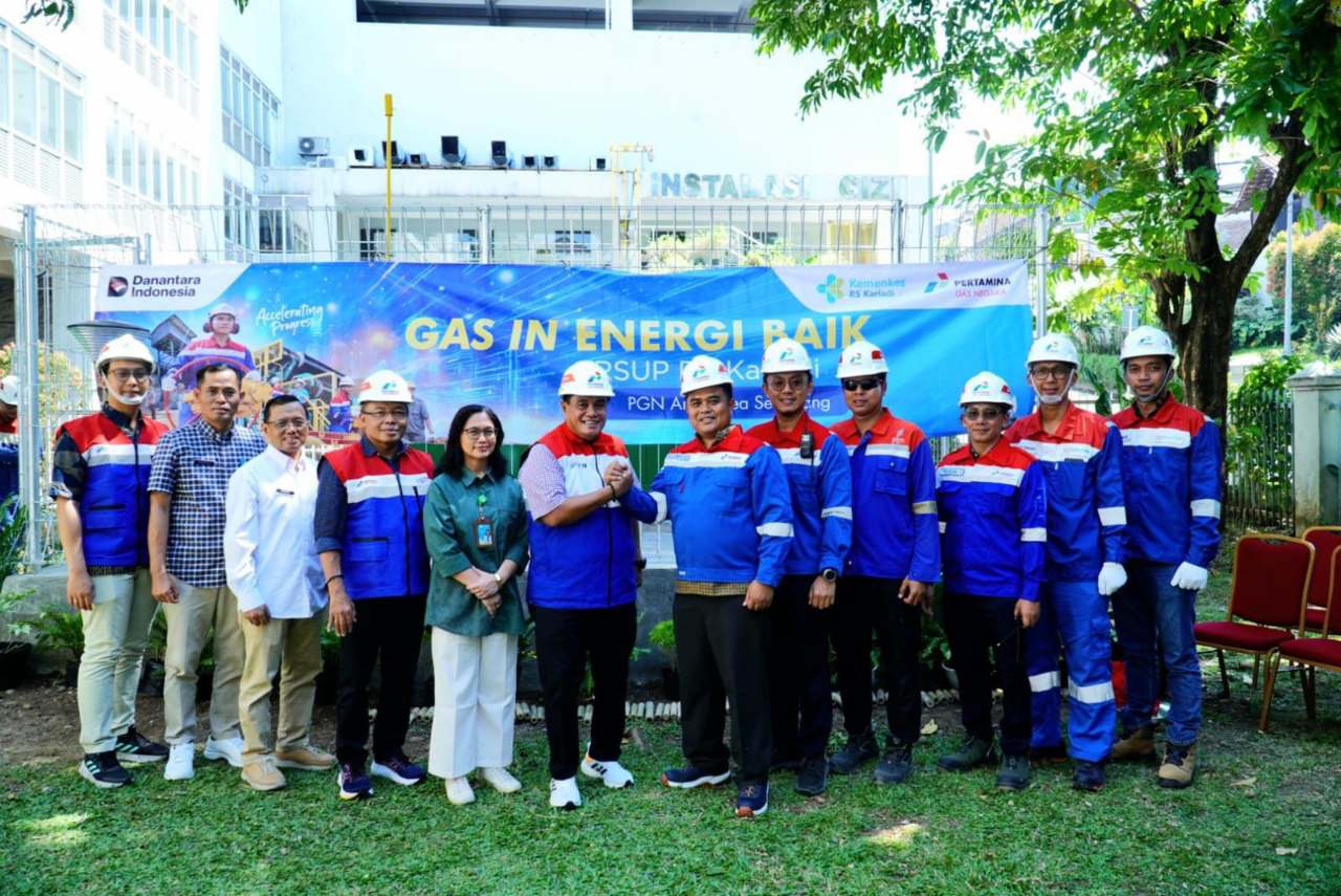 PGN Pasok Gas Bumi ke RS Kariadi Semarang, Efisiensi Operasional Meningkat Hingga 60%