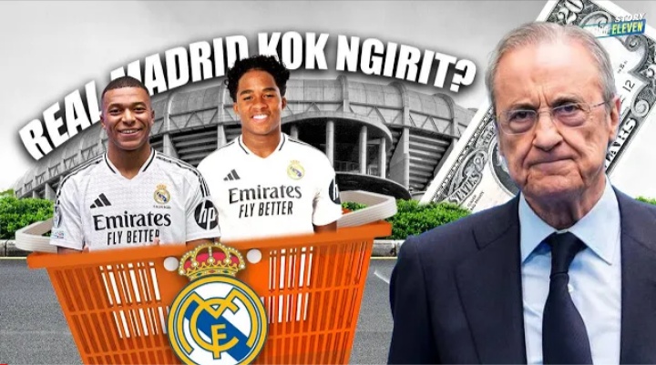 Apa Mereka Bangkrut? Real Madrid Mundur dari Bursa Transfer Pemain, Ini Alasannya