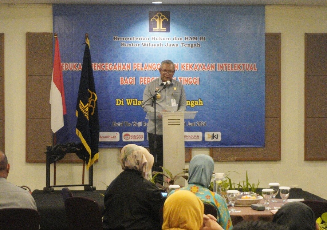 Kemenkumham Jateng Edukasi Civitas Akademika tentang Pentingnya Perlindungan Kekayaan Intelektual